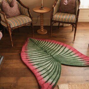 Elephant Ear Leaf John Derian Teppich